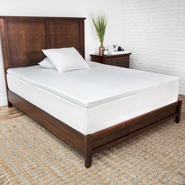 SensorPEDIC 2" Prime Gel-Infused Memory Foam Mattress Topper Twin