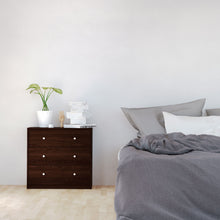 Tvilum Studio Collection 3-Drawer Dresser, Coffee