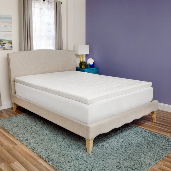 SensorPEDIC 3" Luxury Extraordinaire Memory Foam Mattress Topper California King