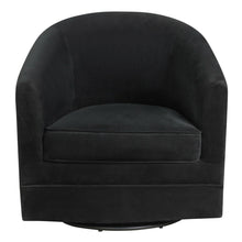Gymax Set of 2 Modern Swivel Barrel Chair Velvet Accent Chair with Metal Base