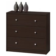 Tvilum Studio Collection 3-Drawer Dresser, Coffee