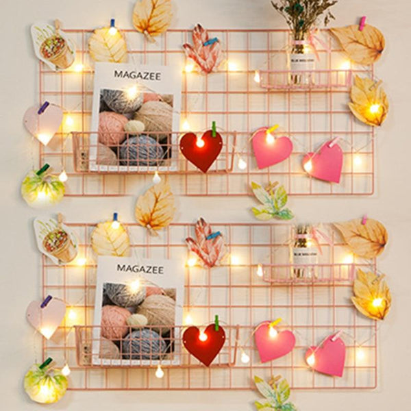 Iron Grid Home Wall Decoration Photo Frame Wall Art